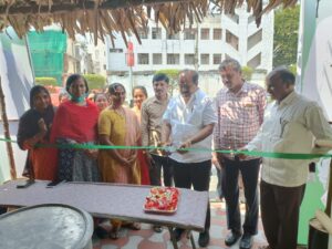 28.04.2022, Buttermilk distribution by Tanneeru Nageswara rao, Chairman, to General Public and Customers through out the Summer by Krishna DCCB @ Regional office, Vijayawada